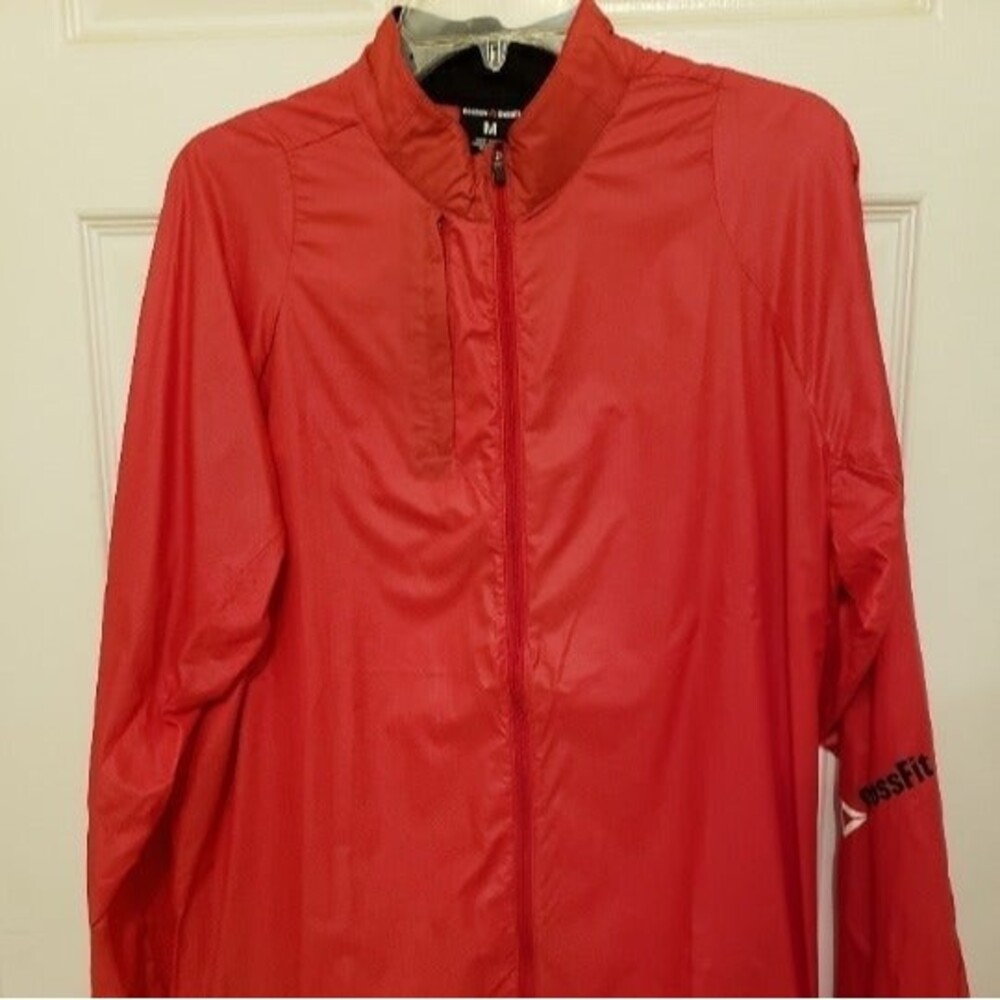 Reebok Crossfit red shell/wind crossfit jacket
